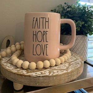 Rae Dunn, FAITH HOPE LOVE, , Mug